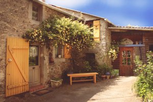 Façade du gîte